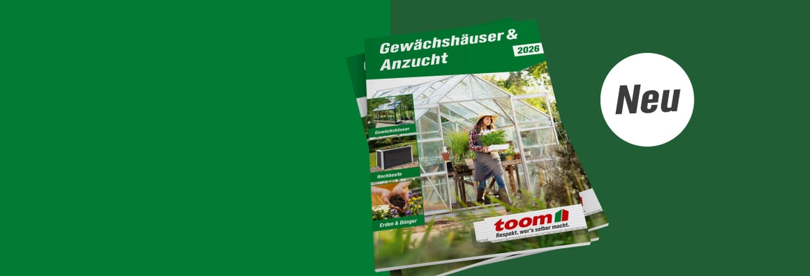 Neu Katalog Gewächshäuser